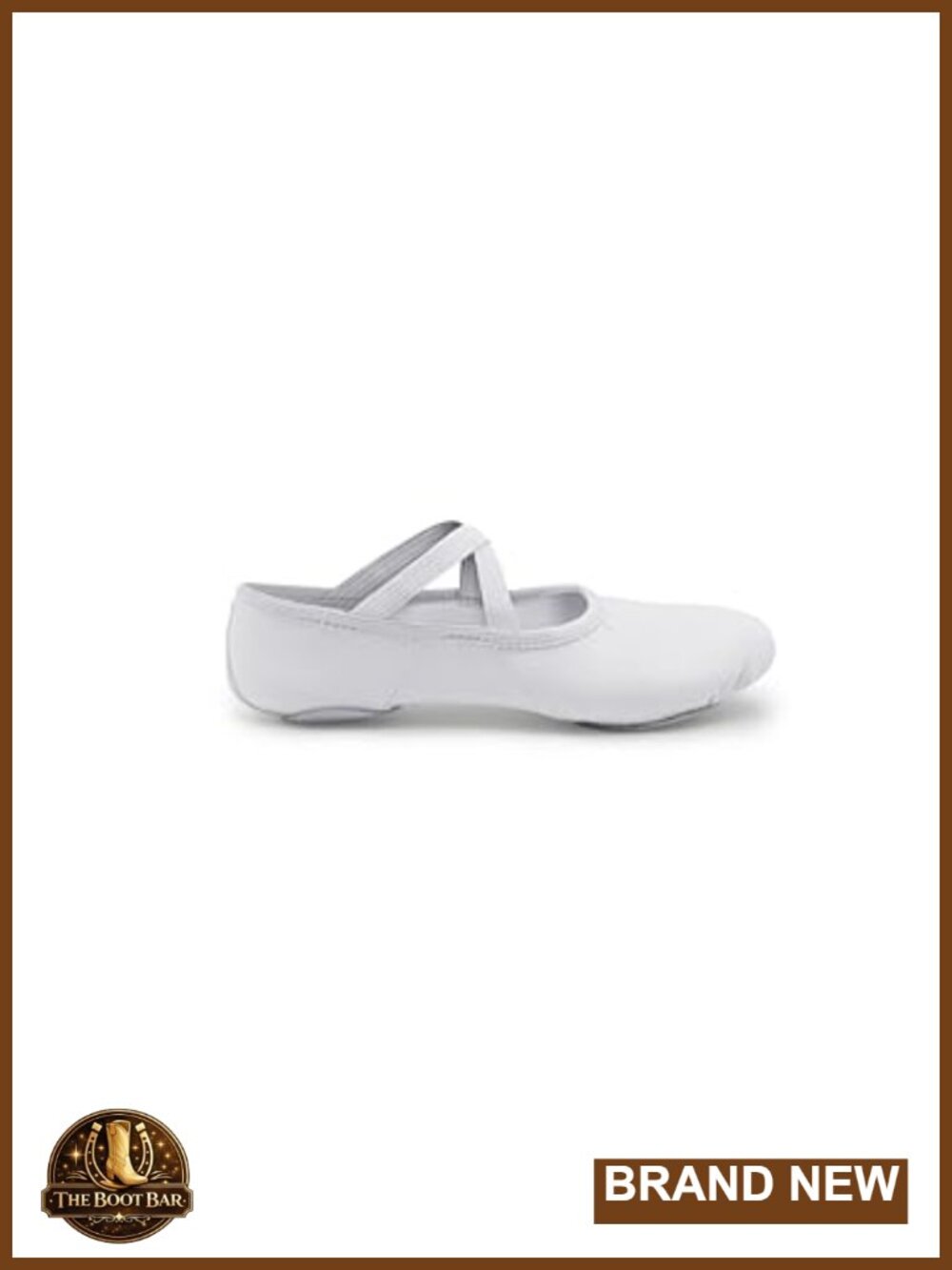 Canvas Split-Sole Ballet Dance Shoe 4-Way Stretch